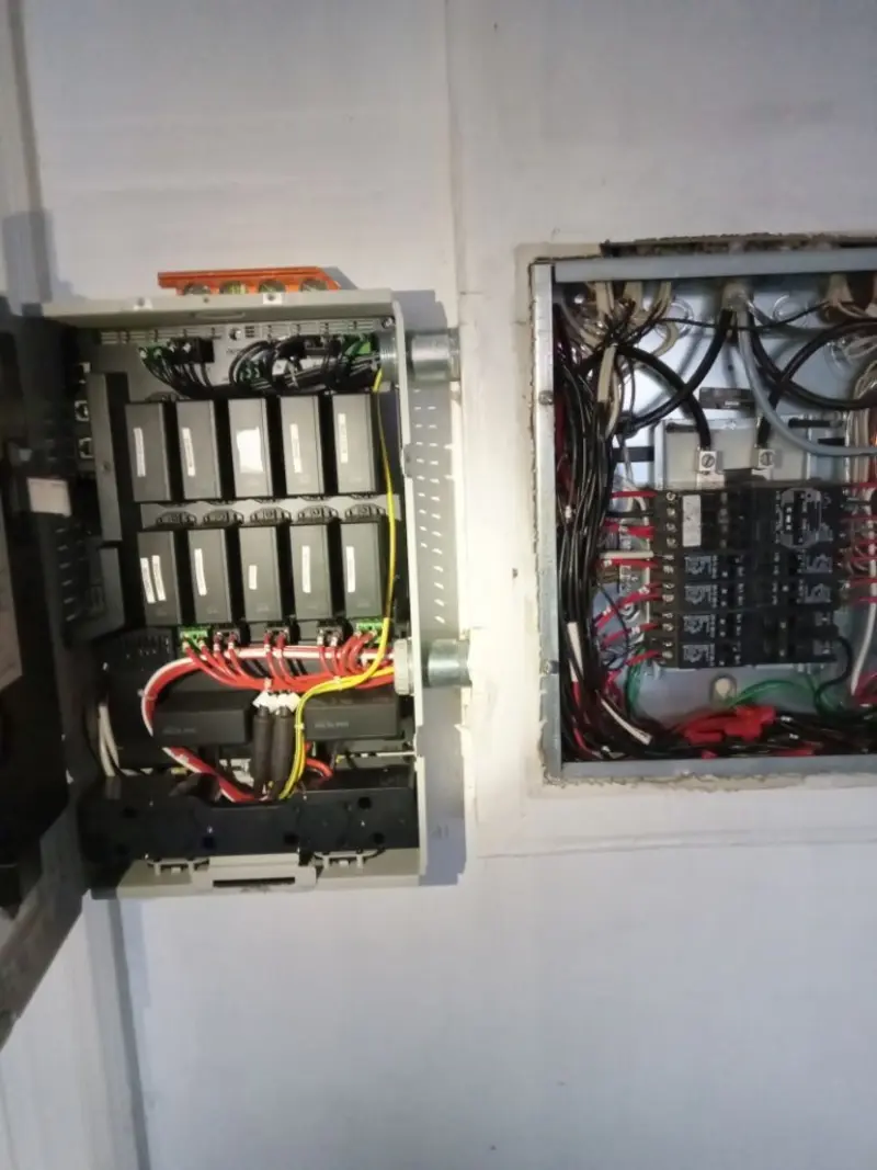 Electrical panel upgrade completed for Ring Doorbell Installation in Trophy Club